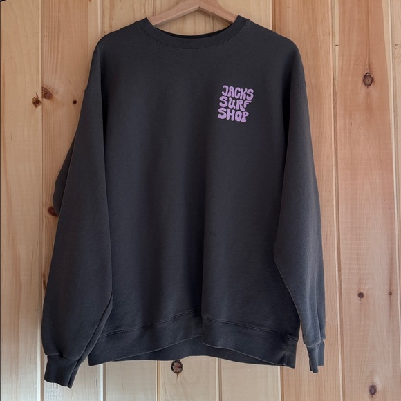 Jack’s Surfboards “You’re Doing Great” Grey Graphic Sweatshirt - Large - Picture 2 of 4